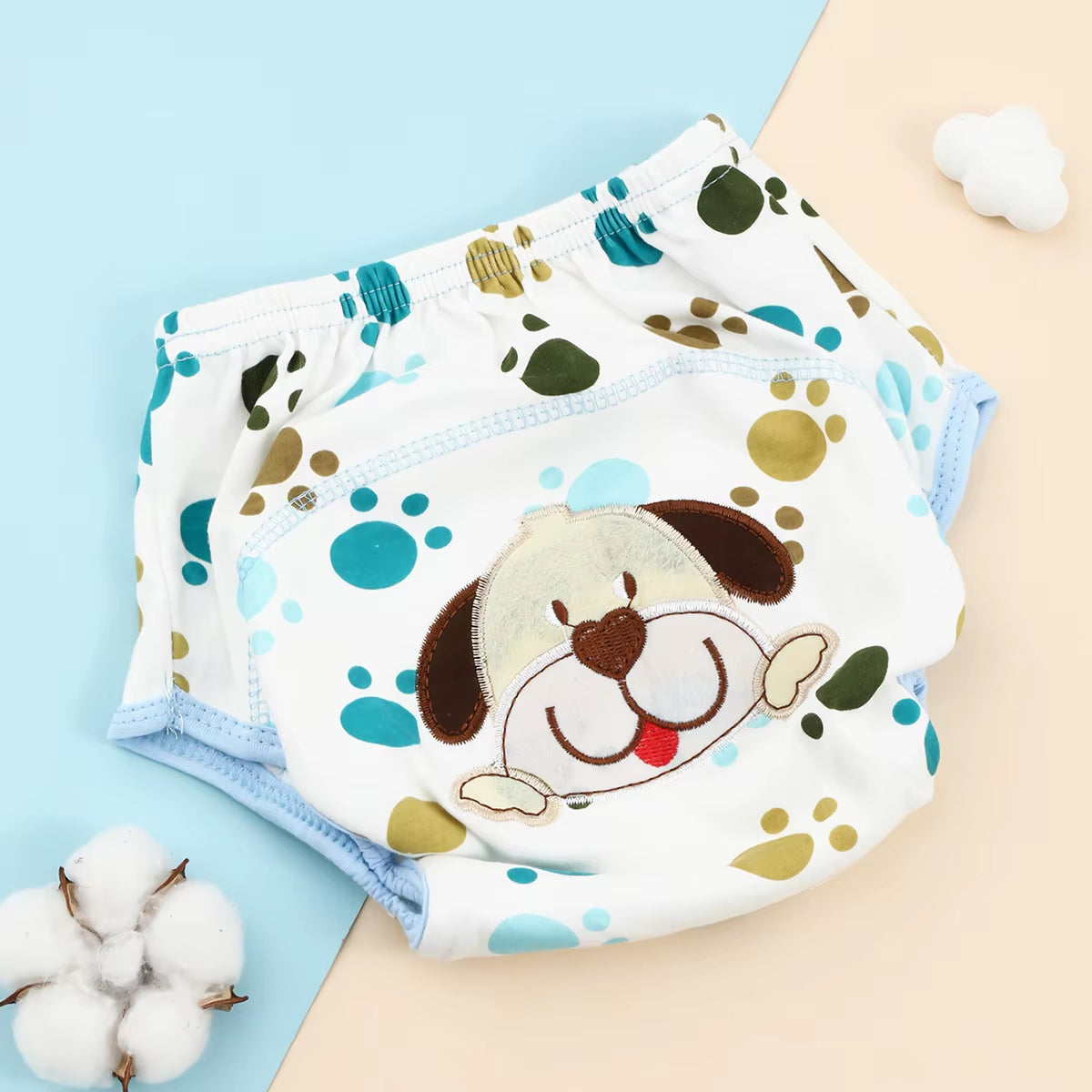 Baby Bare Cotton Cloth Diaper Unisex Reusable Infants Child Training Panties Washable Underwear Nappies