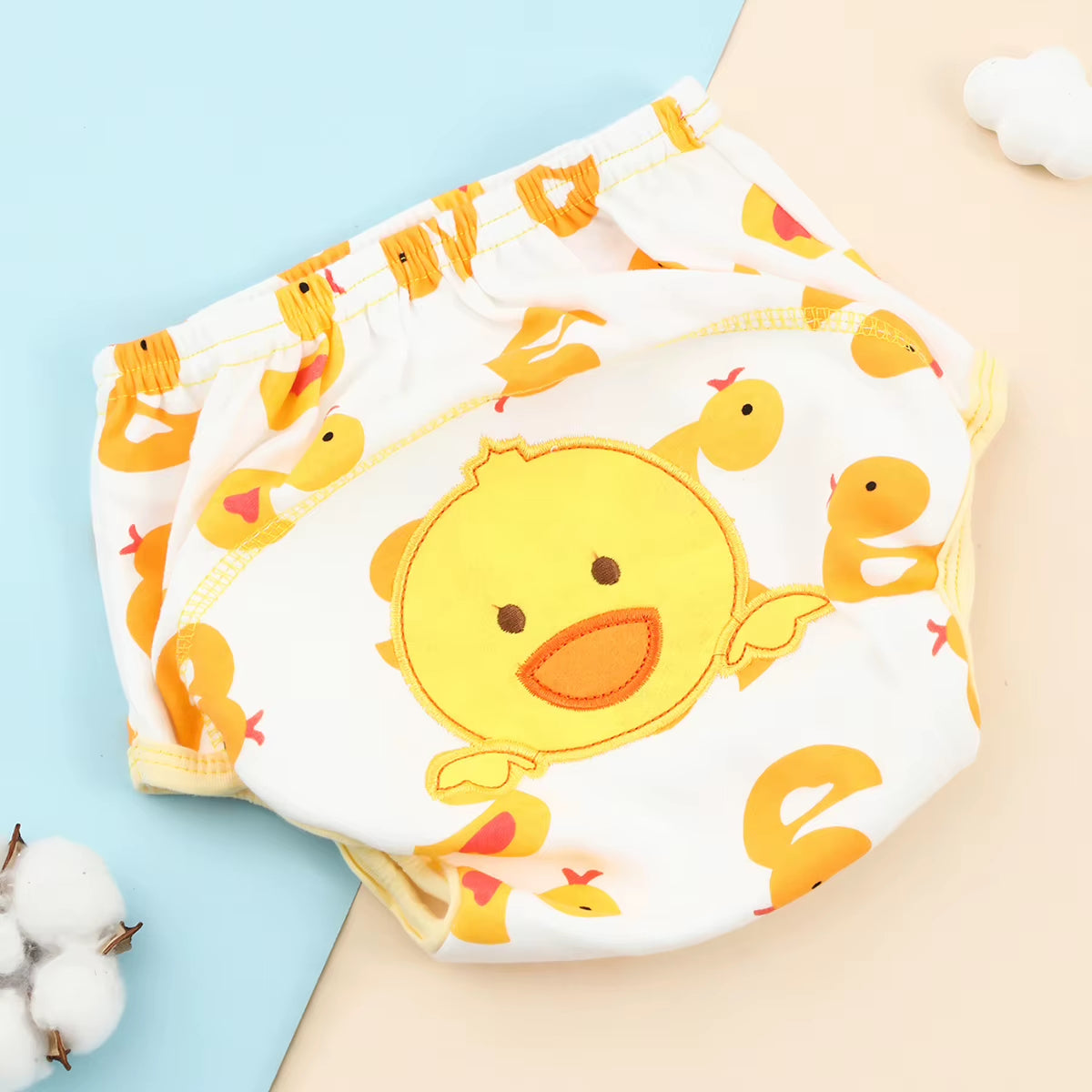 Baby Bare Cotton Cloth Diaper Unisex Reusable Infants Child Training Panties Washable Underwear Nappies
