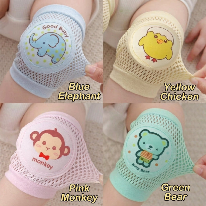 Toddler Crawling Knee Pads for Babies and Infants, Anti-Fall Elbow Pads for Learning to Walk, Summer Breathable and Comfortable Children's Knee Pads and Socks