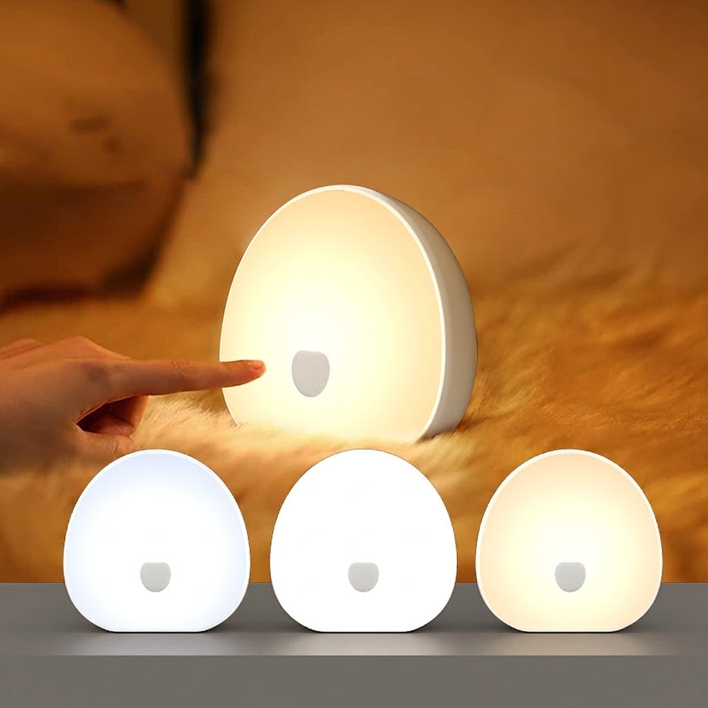 Intelligent White Noise Sleep Device, Rechargeable Timer Night Light, Night Feeding Soothing Device, Portable Colorful Night Light