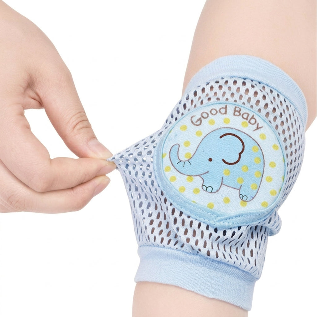 Toddler Crawling Knee Pads for Babies and Infants, Anti-Fall Elbow Pads for Learning to Walk, Summer Breathable and Comfortable Children's Knee Pads and Socks
